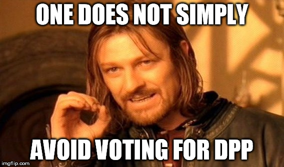 one does not simply avoid dpp