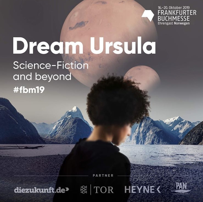 Werbeplakat von "Dream Ursula - Science-Fiction and beyond"