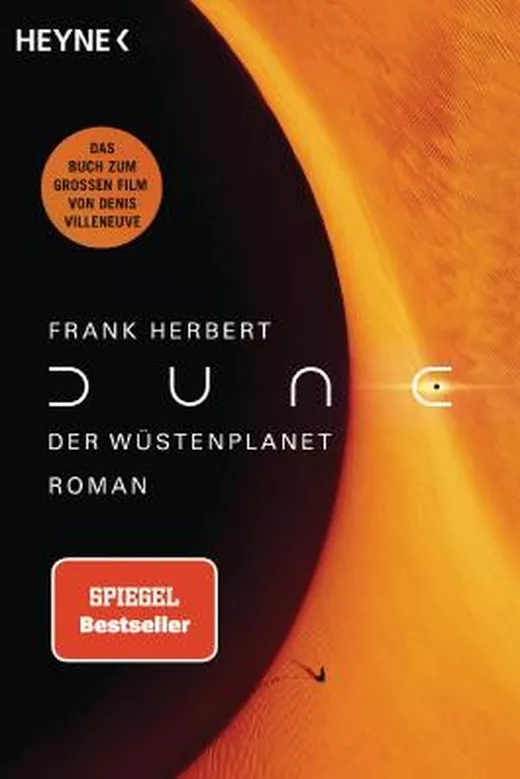 Cover zu "Dune – Der Wüstenplanet" von Frank Herbert, Heyne; zeigt Wüste